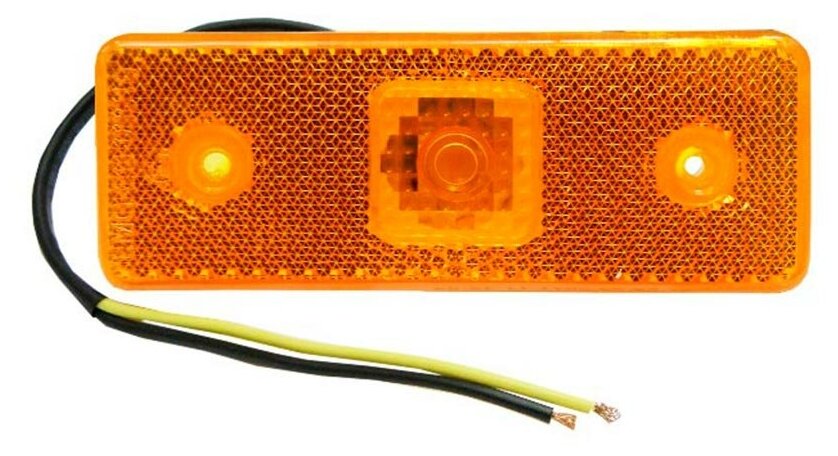 Фонарь габаритов 90-00 12/24V LED желтый