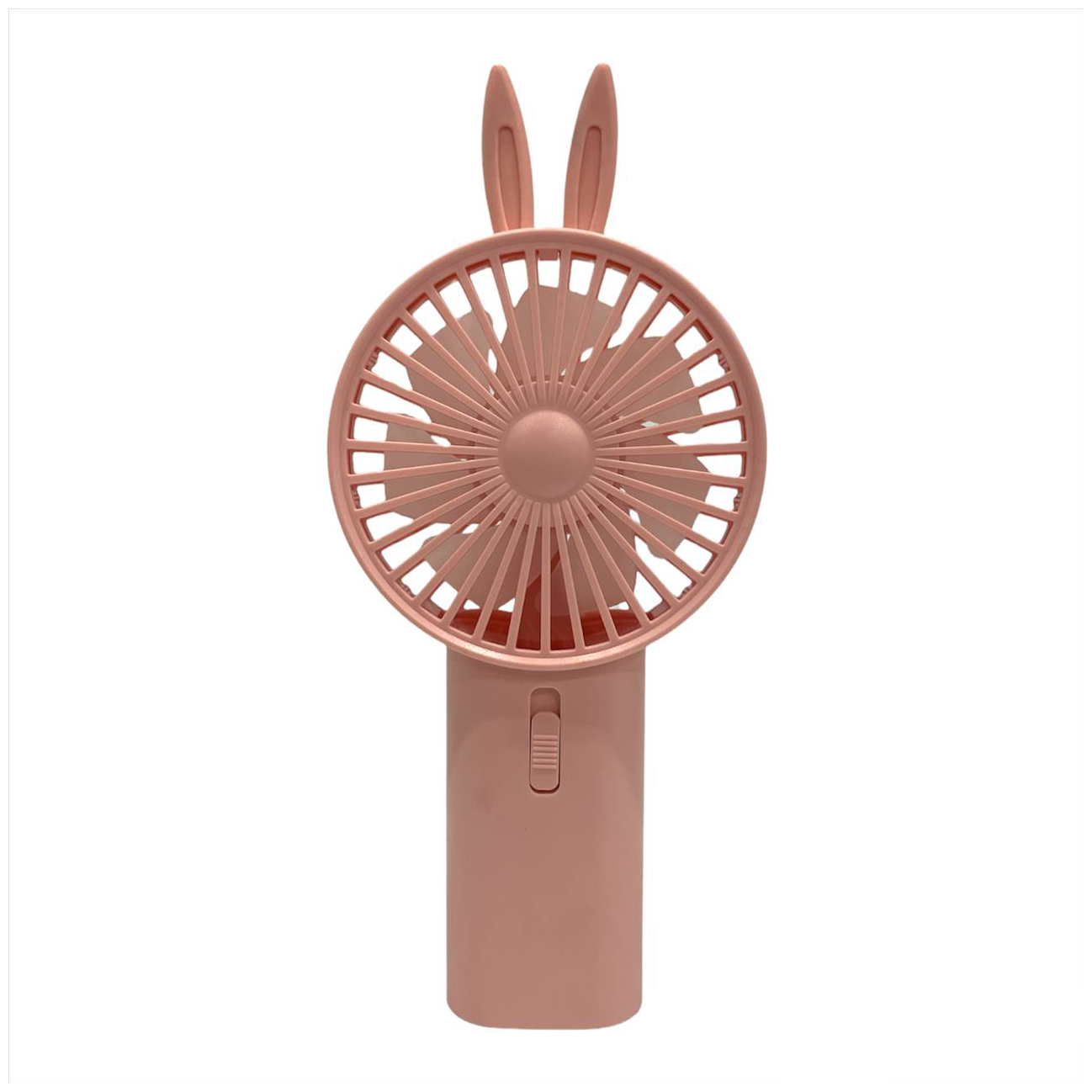 Портативный вентилятор FashionFan с ушками зайчика, розовый - фотография № 2