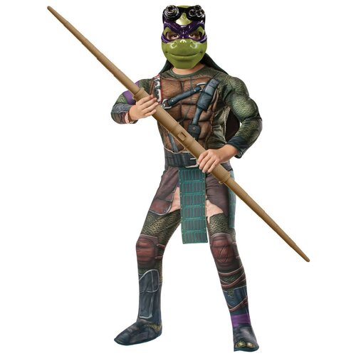 фото Костюм черепашка- ниндзя донателло с мускулами детский rubie's m (5-7 лет) (комбинезон, маска, панцирь)