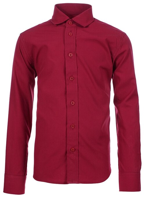 Школьная рубашка Imperator, размер 104-110, красный