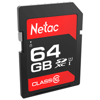 Карта памяти Netac P600 Standard SD 64GB, Retail version