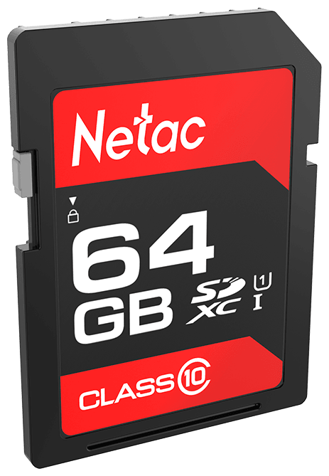 Карта памяти 8GB Netac SDHC - фото №1