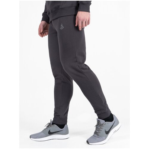 Брюки спортивные Великоросс, размер 42, серый брюки великоросс спортивные прямой силуэт размер 42 серый