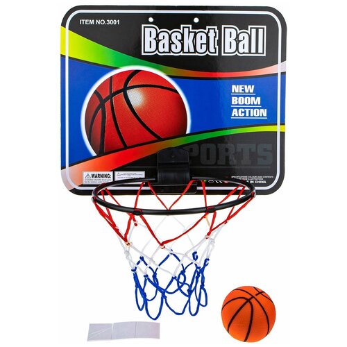Игровой набор 1TOY Баскетбольный щит с мячом 1toy игровой набор столик конструктор пожарная станция 1toy 200870206