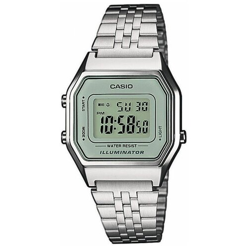 Наручные часы CASIO, серый, серебряный