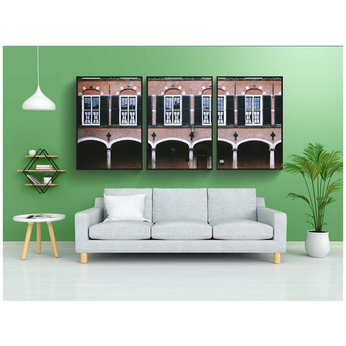 фото Набор модулных постеров для интерьера "гаага, нидерланды, правительство" 60x90 см. в тубусе, без рамки lotsprints