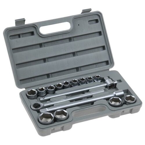 фото Набор инструментов в кейсе tundra подарочная упаковка, закаленная сталь, 17 предметов