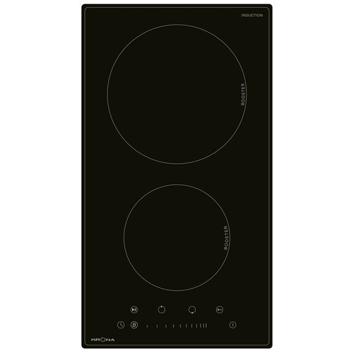 Поверхность домино индукционная KRONA FORTE 30 BL черный 1108000₽