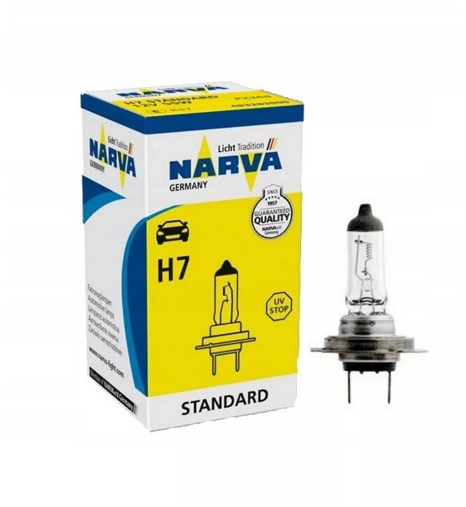 Лампа H7 12V 55Вт NARVA