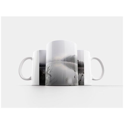 фото Кружка "поток, саар, зима" 320 мл lotsprints