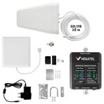 Готовый комплект усиления сотовой связи VEGATEL VT-900E/3G-kit (дом, LED) - изображение