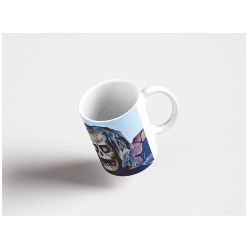 фото Кружка "город, городской пейзаж, линия горизонта" 320 мл lotsprints