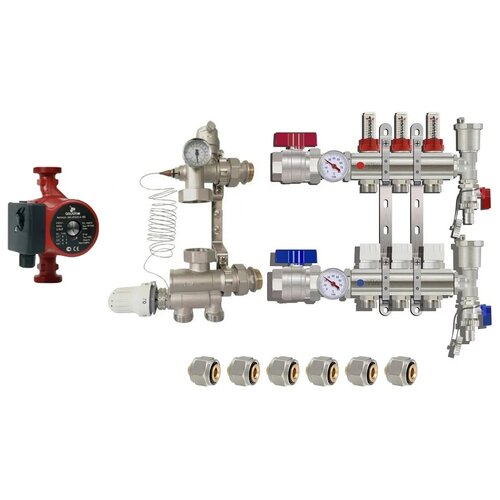 Комплект водяного теплого пола до 50квм 23399₽