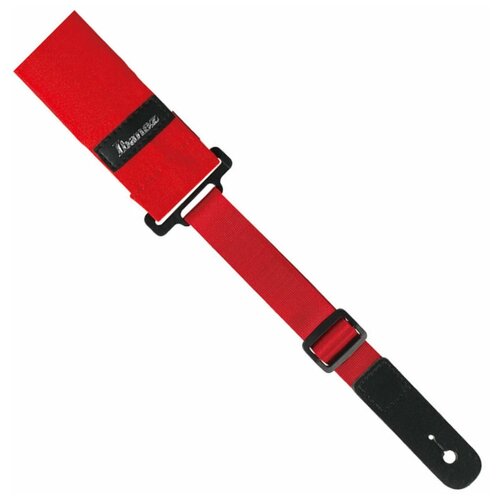 Ремень для гитары IBANEZ GSF50-RD POWERPAD STRAP RED ibanez gsf50 bk powerpad padded guitar strap bk