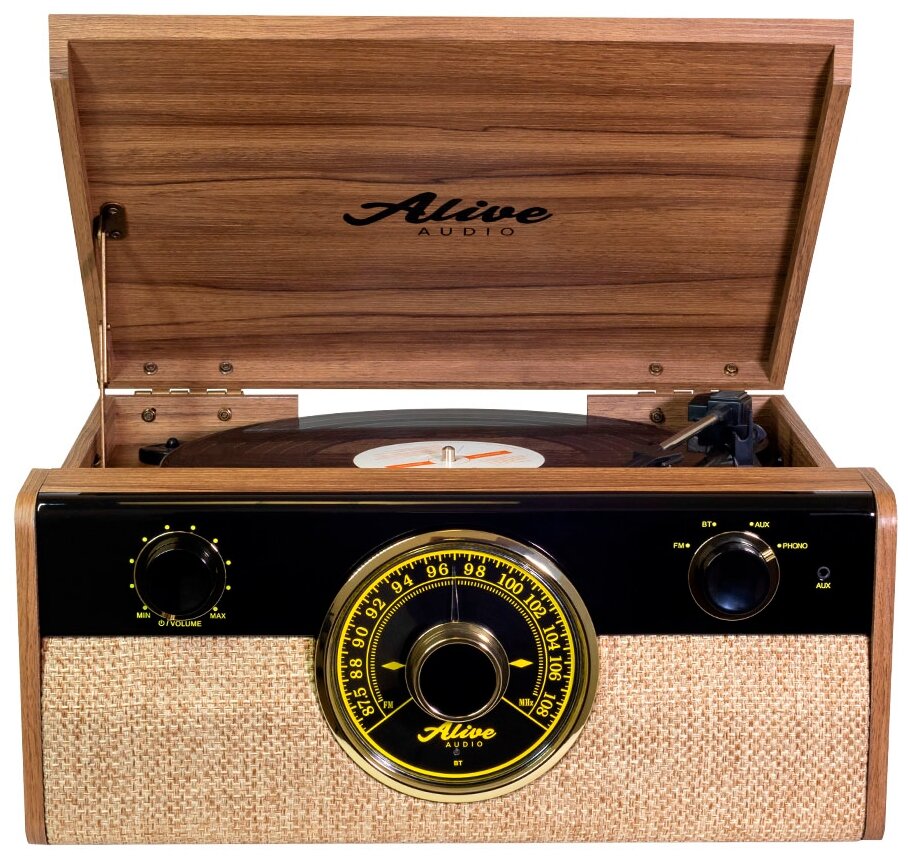   Alive Audio FUSION Light Wood c Bluetooth  FM-