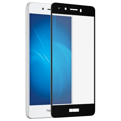 Защитное стекло на Huawei Honor 6C/Nova Smart/Enjoy 6S, 3D Fiber, черный, X-CASE