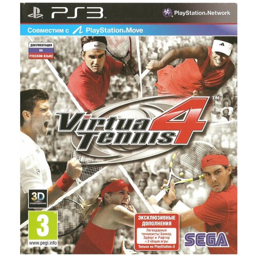 Игра Virtua Tennis 4