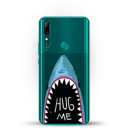 фото Силиконовый чехол акула на huawei p smart z andy & paul