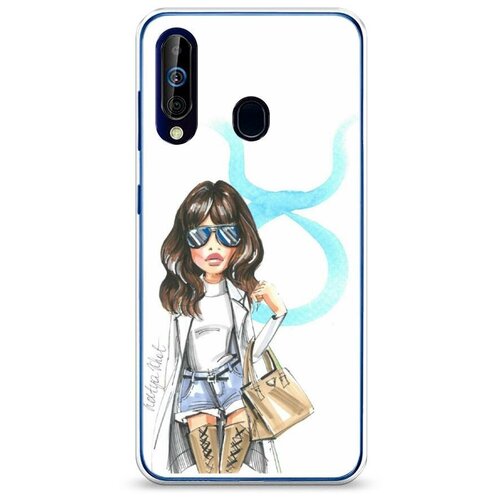 фото Силиконовый чехол "телец образ" на samsung galaxy a60 / самсунг галакси а60 case place