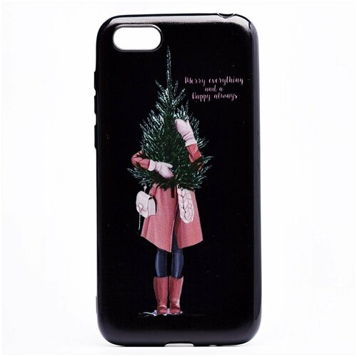 фото Чехол-накладка sc204 для huawei honor 7a prime (002) (рисунок) без бренда