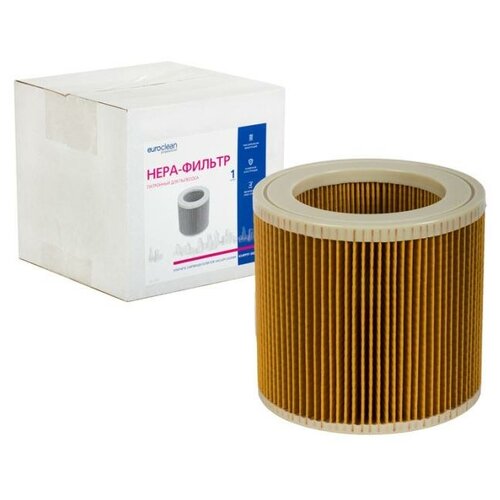 Фильтр складчатый для пылесоса KARCHER, 1 шт, сухая пыль/целлюлоза комплект бытовой для karcher mv wd и se