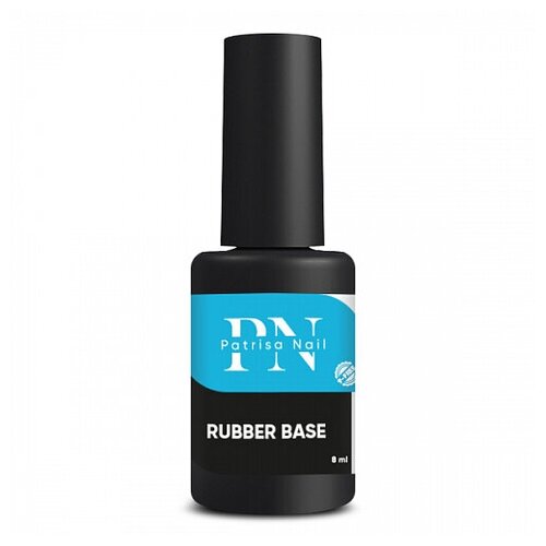 Patrisa Nail Базовое покрытие Rubber Base, прозрачный, 8 мл