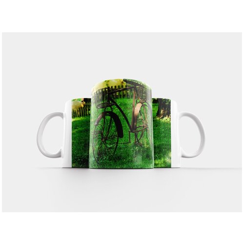 фото Кружка "велосипед, украшение, сад" 320 мл lotsprints