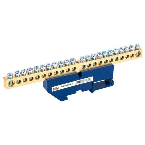 фото Шина нулевая на din-изол. шни-8х12-22-д-с иэк ynn10-812-22d-k07 iek