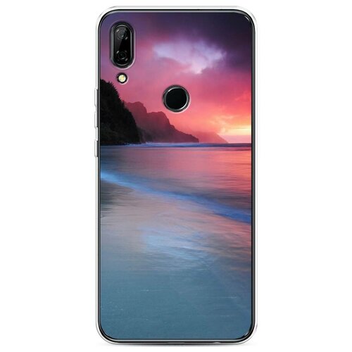 фото Силиконовый чехол "закат на лазурном берегу" на huawei p smart z / хуавей п смарт z case place