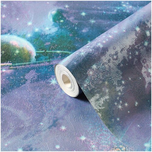 Обои бумажные Саратовские обои Обои Космос С6 Д644-01 053х10 м 562₽