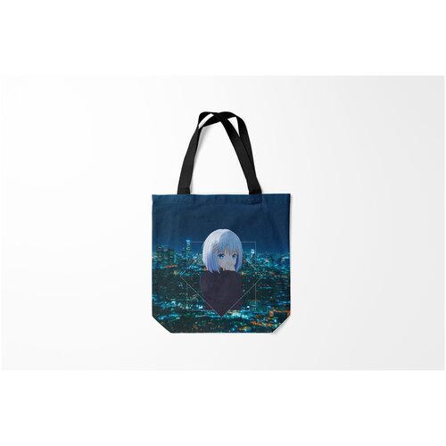 фото Сумка-шоппер / 40х40 см / аниме / origami tobiichi burnettie