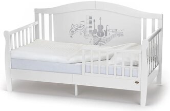 Лучшие Детские кровати белого цвета