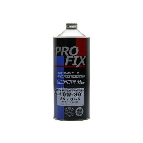 Profix Масло Моторное Синтетическое 1л - Engine Oil 10w30 Sn/Gf-5 (Уп.-20 Шт.)