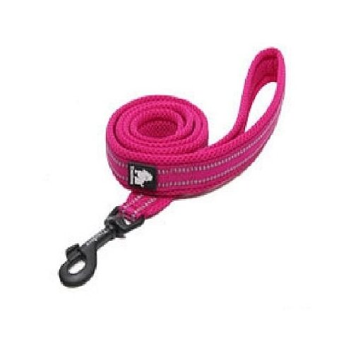 Поводок для собаки с мягкой ручкой и светоотражающими элементами. 2 метра Серый. TrueLove