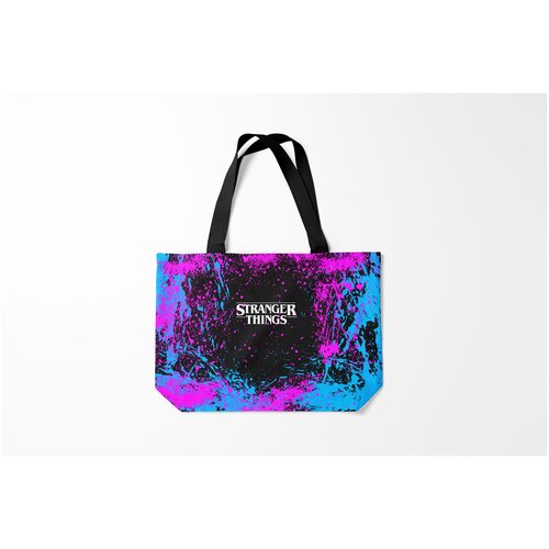 фото Сумка-шоппер / 46х35 см / сериалы / очень странные дела stranger things burnettie