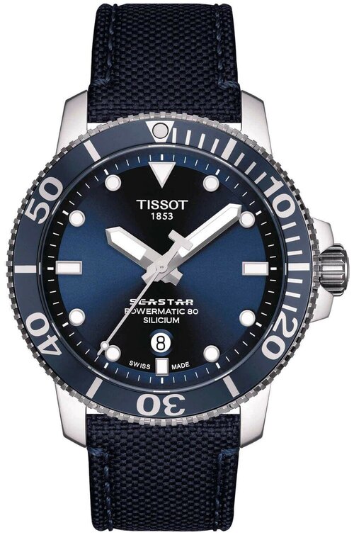 Наручные часы TISSOT T-Sport, синий, серебряный