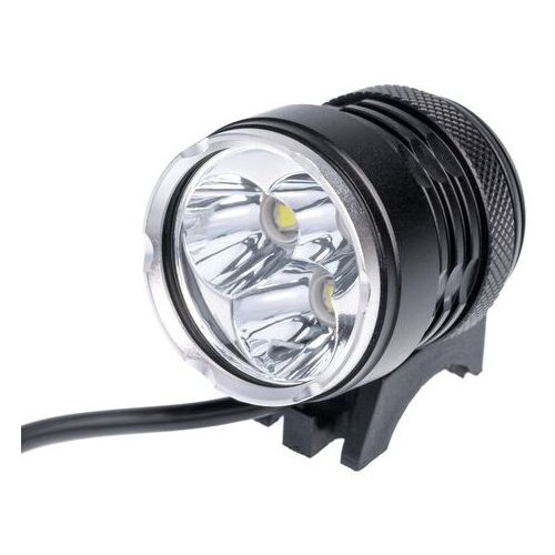 Фара велосипеда Ultra Fire PRO-NL303, 3LED, 3300 Lm, CREE X-ML T6 10W велофара moon meteor vortex pro 1300 lm 3350мач li ion usb c led cree xm l2 ду 10 режимов