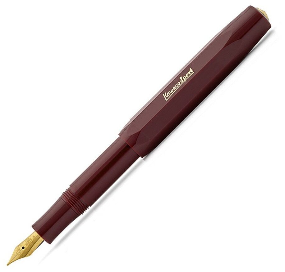 Перьевая ручка Kaweco Ручка перьевая KAWECO CLASSIC Sport F 0.7мм, бордовый