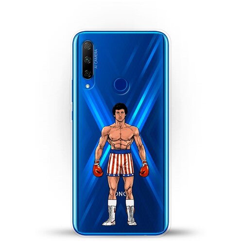 фото Силиконовый чехол слай на honor 9x premium andy & paul