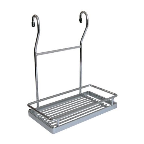 Полка одинарная для рейлинга