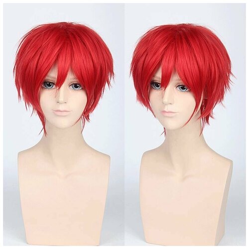 Красный парик из аниме Микото Ютака и Шанкс красный парик из аниме микото ютака и шанкс