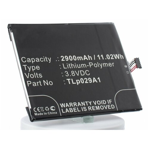 Аккумулятор iBatt iB-B1-M1215 2900mAh для Alcatel TLp029A1