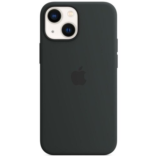 фото Чехол для apple iphone 13 mini silicone case with magsafe midnight