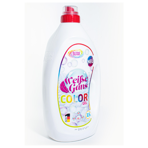 Гель для стирки Weisse Gans Color, для цветного 3,5л