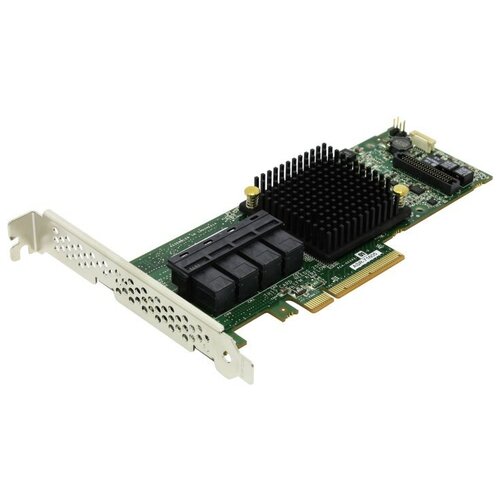 SAS RAID контроллер Adaptec RAID 71605 raid supermicro aoc s3108l h8ir 16dd aoc s3108l h8ir 16dd дисковые интерфейсы sas 8x sas режимы raid 0 1 10 5 50 6 60