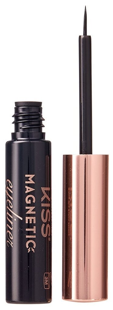 KISS Магнитная жидкая подводка для ресниц Magnetic Eyeliner, оттенок black