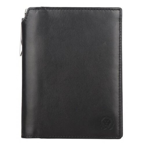 Cross Leather AC3238389_5-1 Бумажник для документов cross classics black, с ручкой cross, кожа наппа, гладкая, черный, 14 х 11 х