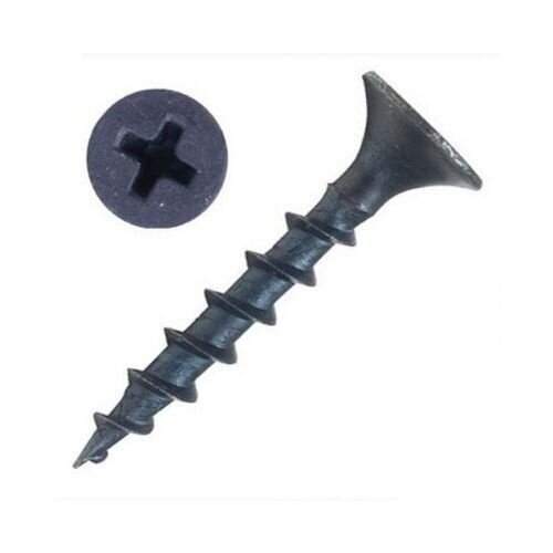 Саморезы черные по дереву 3,5х45 мм, (15кг/6750шт) оксидированные