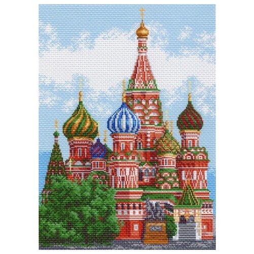 Храм Василия Блаженного Рисунок на канве 37/49 37х49 (29х39) Матренин Посад 920