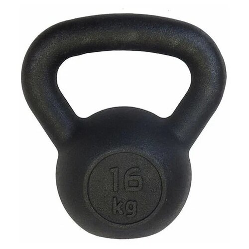 фото Гиря mironfit для кроссфита чугунная 16 кг